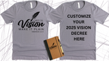 WRITE THE VISION - STARTER BUNDLE 1 (TEE_JOURNAL_PEN_TOTE)