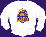 LEGACY LAKERS LONG SLEEVE TEES