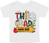 THIRD GRADE RULER - CUSTOMIZE NAME IN THE COMMENT SECTION