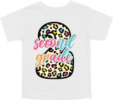 BACK TO SCHOOL RETRO VINTAGE LEOPARD - PRE-K THROUGH 5TH GRADE