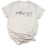 Just Believe John 3:16 - Signature Faith Tees