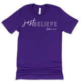 Just Believe John 3:16 - Signature Faith Tees