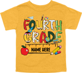 FOURTH GRADE RULER - CUSTOMIZE NAME IN THE COMMENT SECTION