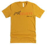 Just Believe John 3:16 - Grace Script Tees