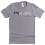 Just Believe John 3:16 - Grace Script Tees