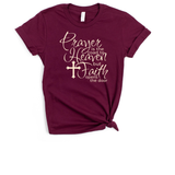 Prayer is the road to Heaven but Faith opens the door