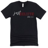 Just Believe John 3:16 - Grace Script Tees