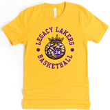 **NEW** LEGACY LAKERS BASKETBALL + PLAYER NUMBER