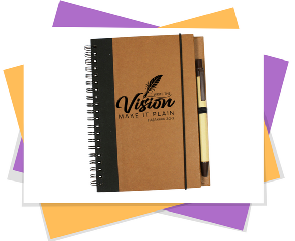 WRITE THE VISION ~ MAKE IT PLAIN ~ HABAKKUK 2:2 JOURNAL