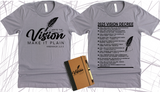 WRITE THE VISION  - ULTIMATE VISIONARY BUNDLE 3 (TEE_JOURNAL_PEN_TOTE_TUMBLER_HAT)