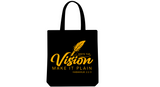 WRITE THE VISION ~ MAKE IT PLAIN ~ HABAKKUK 2:2 TOTE BAG