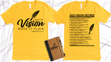 WRITE THE VISION  - ULTIMATE VISIONARY BUNDLE 3 (TEE_JOURNAL_PEN_TOTE_TUMBLER_HAT)