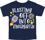 BLASTING OFF INTO KINDERGARTEN