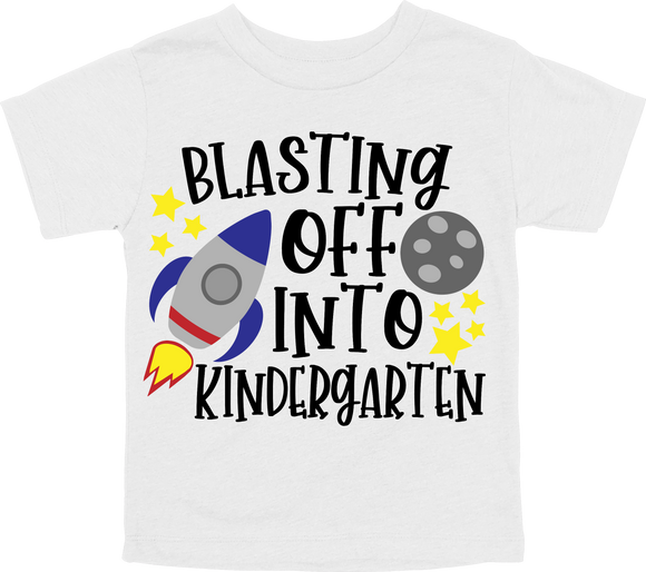 BLASTING OFF INTO KINDERGARTEN