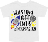 BLASTING OFF INTO KINDERGARTEN