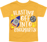 BLASTING OFF INTO KINDERGARTEN