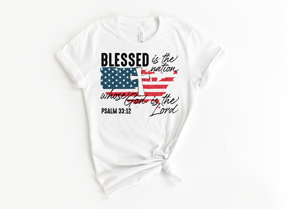 BLESSED IS THE NATION WHO GOD IS THE LORD PSALMS 33:12 - 2