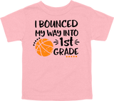 BOUNCED MY WAY INTO 1ST GRADE