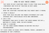 **NEW**CHILDREN EMPOWERMENT CARDS PART - WITH ACRYLIC STAND