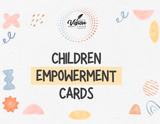 **NEW**CHILDREN EMPOWERMENT CARDS PART - WITH ACRYLIC STAND