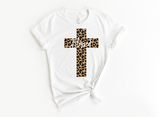 LEOPARD BLESSED CROSS