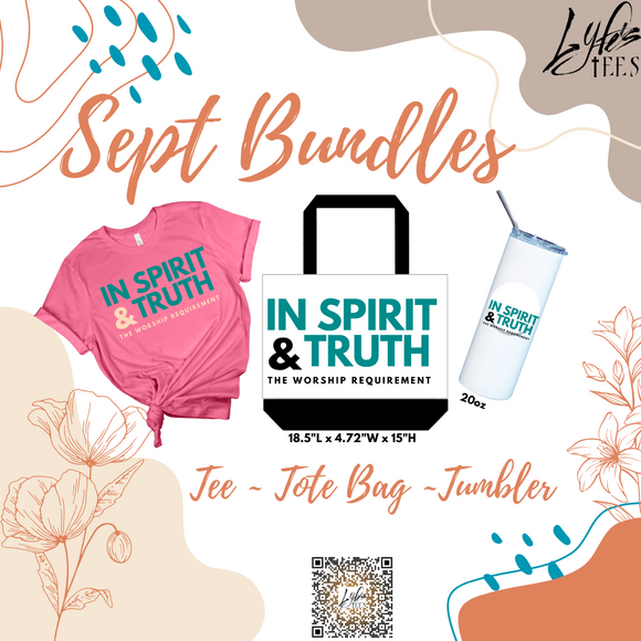 ** SEPTEMBER  2024 THEME** IN SPIRIT & TRUTH THE WORSHIP REQUIREMENT Bundle