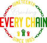 JUNETEENTH BREAKING EVERY CHAIN SINCE 1865