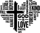 GOD IS LOVE HEART