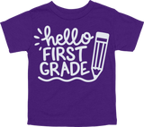 HELLO FIRST GRADE - PENCIL