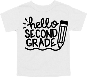 HELLO SECOND GRADE - PENCIL