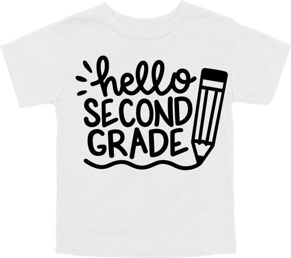 HELLO SECOND GRADE - PENCIL