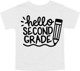 HELLO SECOND GRADE - PENCIL