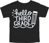 HELLO THIRD GRADE - PENCIL