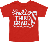 HELLO THIRD GRADE - PENCIL