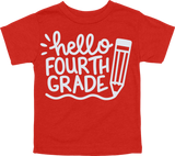 HELLO FOURTH GRADE - PENCIL