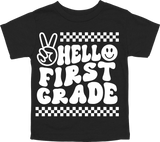 HELLO FRIST GRADE - PEACE SIGN WITH TRACKS