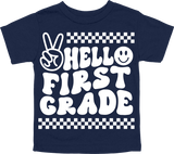 HELLO FRIST GRADE - PEACE SIGN WITH TRACKS