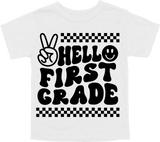 HELLO FRIST GRADE - PEACE SIGN WITH TRACKS