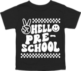 HELLO PRESCHOOL - PEACE SIGN WITH TRACKS