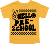 HELLO PRESCHOOL - PEACE SIGN WITH TRACKS