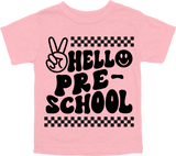 HELLO PRESCHOOL - PEACE SIGN WITH TRACKS