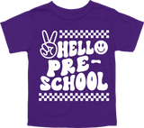 HELLO PRESCHOOL - PEACE SIGN WITH TRACKS