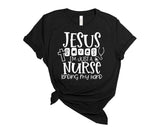 JESUS SAVES - I AM JUST A NURSE LENDING MY HAND