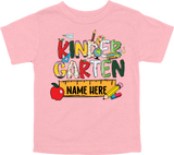 KINDERGARTEN GRADE RULER - CUSTOMIZE NAME IN THE COMMENT SECTION