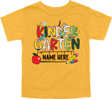 KINDERGARTEN GRADE RULER - CUSTOMIZE NAME IN THE COMMENT SECTION