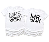 MR. RIGHT ~ MRS. ALWAYS RIGHT