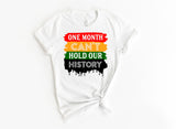ONE MONTH CAN'T HOLD OUR HISTORY - BLACK HISTORY