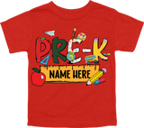 PRE-K RULER - CUSTOMIZE NAME IN THE COMMENT SECTION