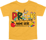 PRE-K RULER - CUSTOMIZE NAME IN THE COMMENT SECTION