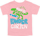 READY TO CRUSH KINDERGARTEN - WHITE FONT DESIGN